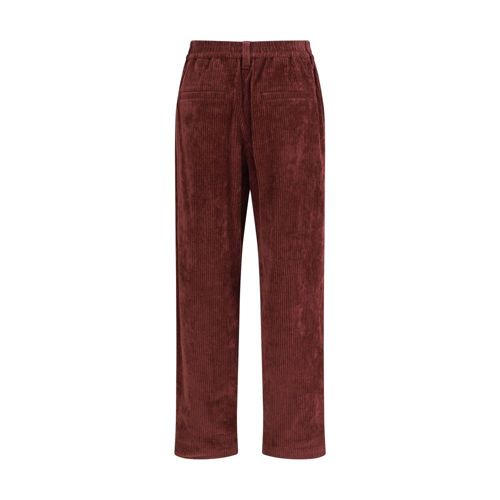 Brunello Cucinelli Velvet Pants - Timeless Luxury and Comfort