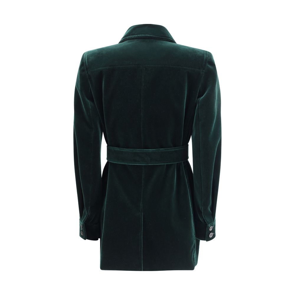 Saint Laurent Velvet Saharan Jacket