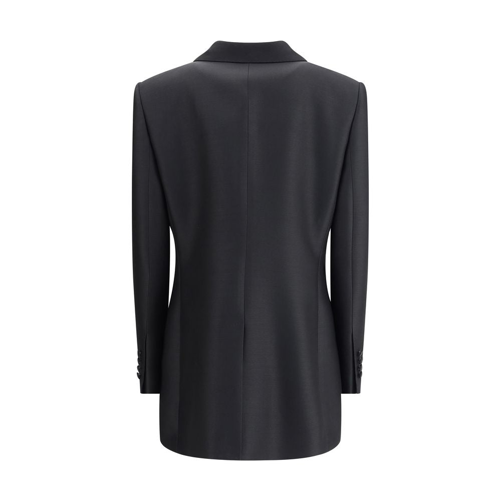 Dolce & Gabbana Black Double-Breasted Blazer for Women