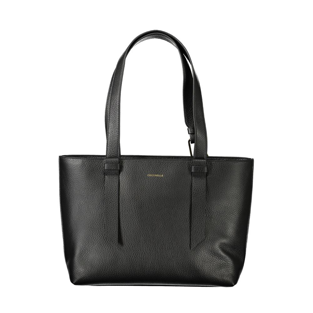 Coccinelle Black Leather Handbag - Malory Bag