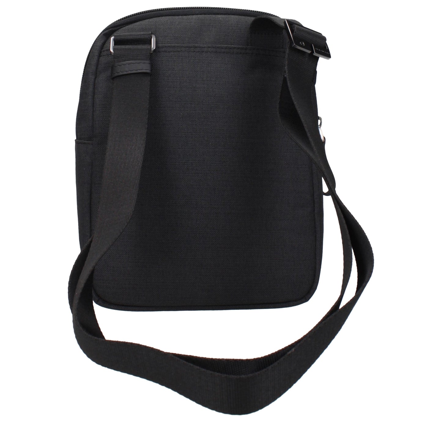 Piquadro Black Fabric Crossbody Bag - CA4481W98N