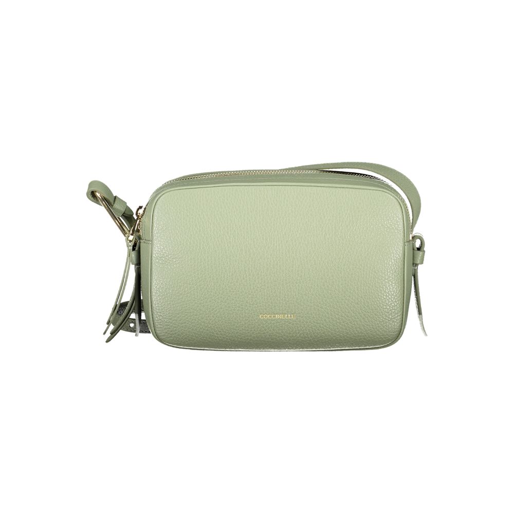 Coccinelle Green Leather Malory Bag