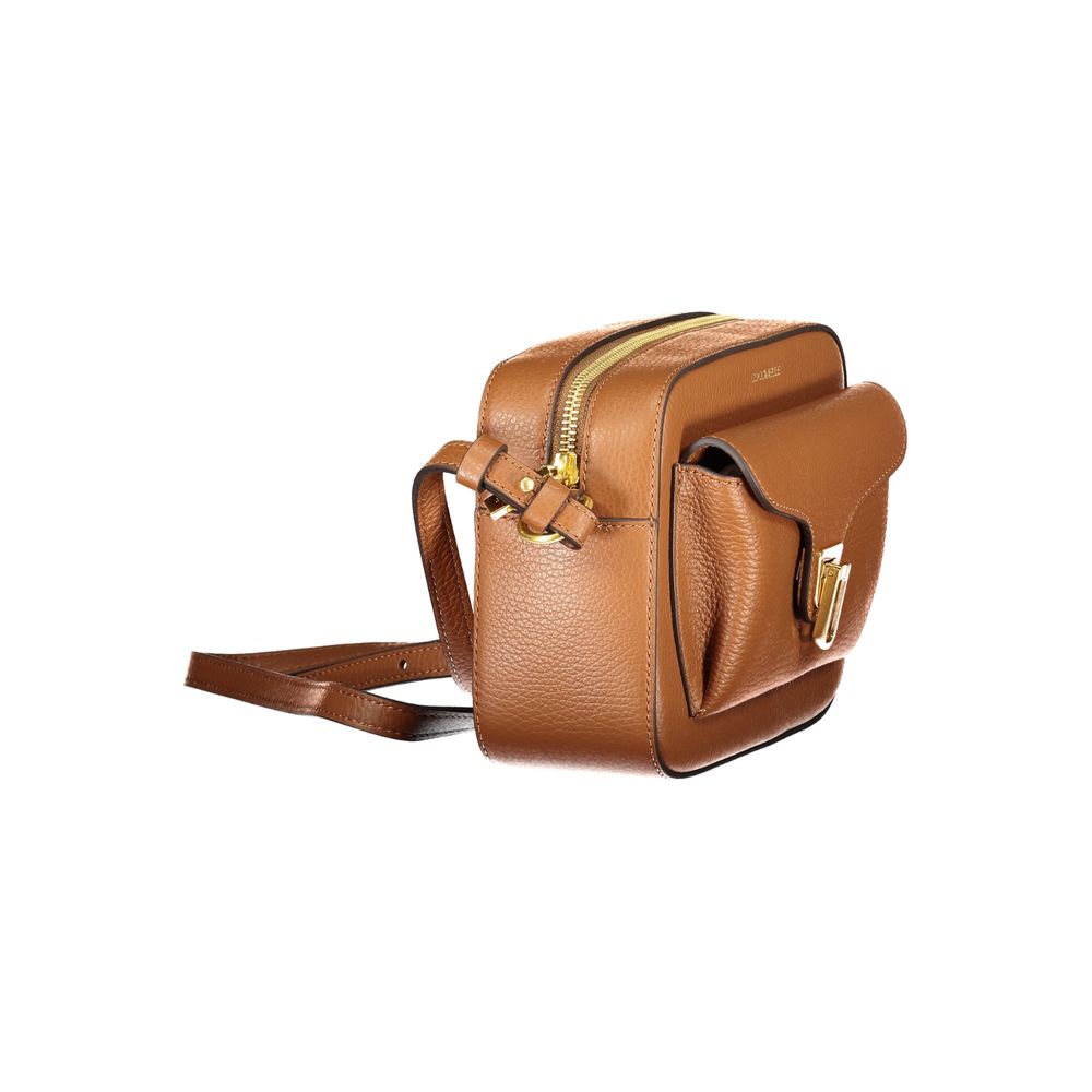 Coccinelle Brown Leather Beat Soft Handbag