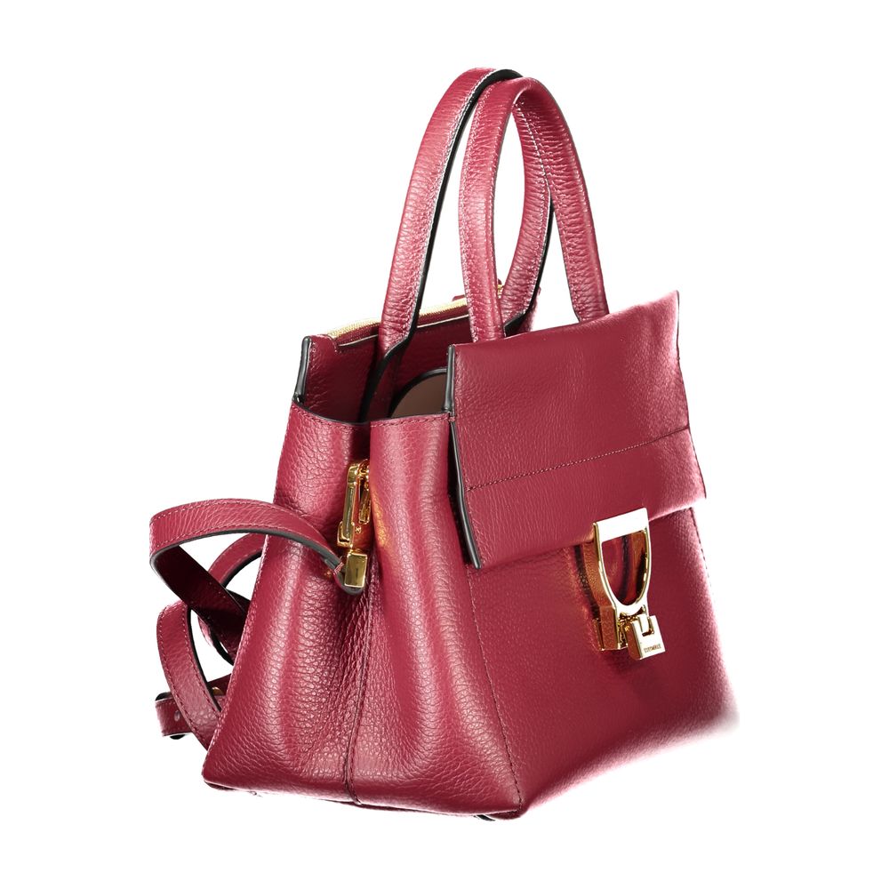 Coccinelle Purple Leather Arlettis Handbag