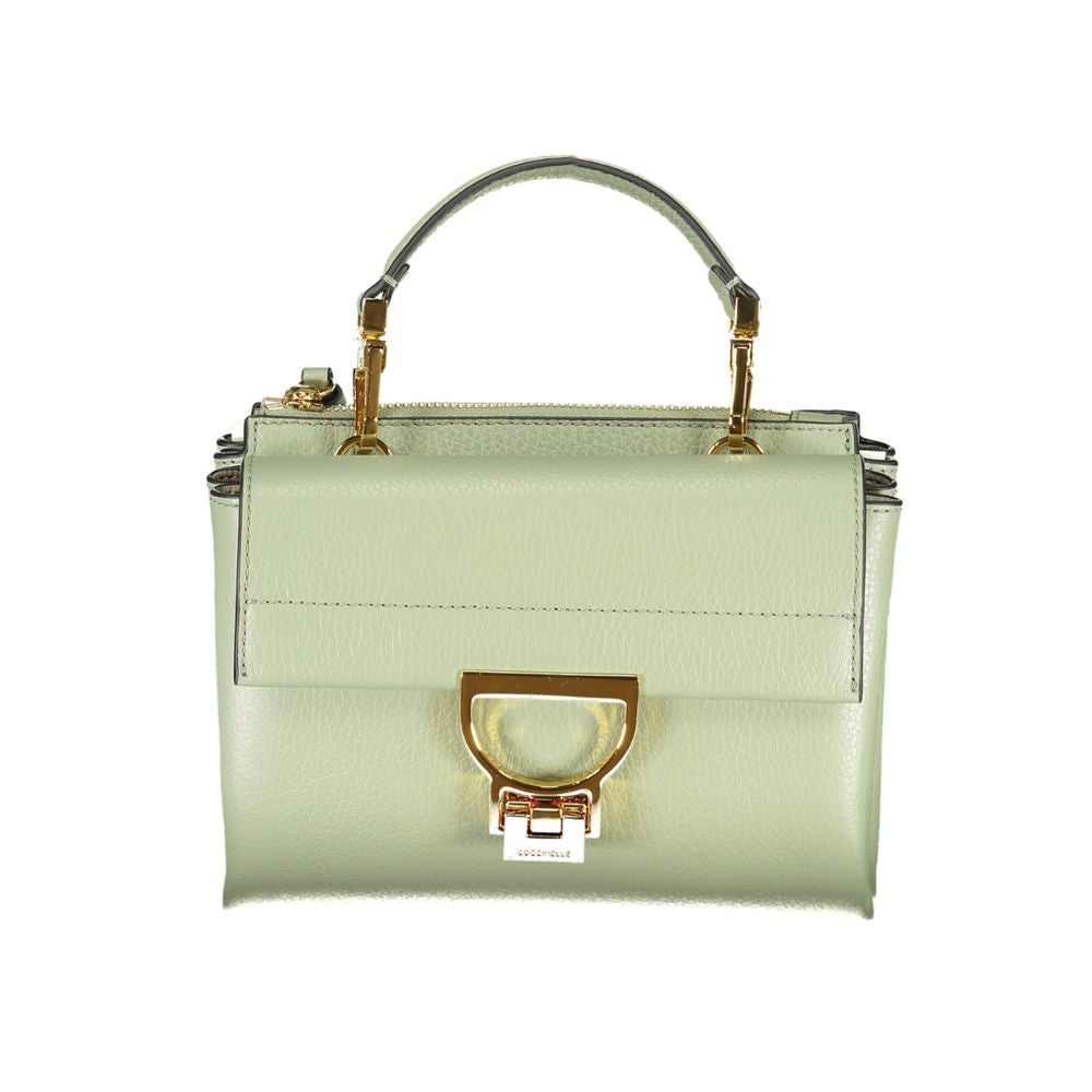 Coccinelle Green Leather Arlettis Bag