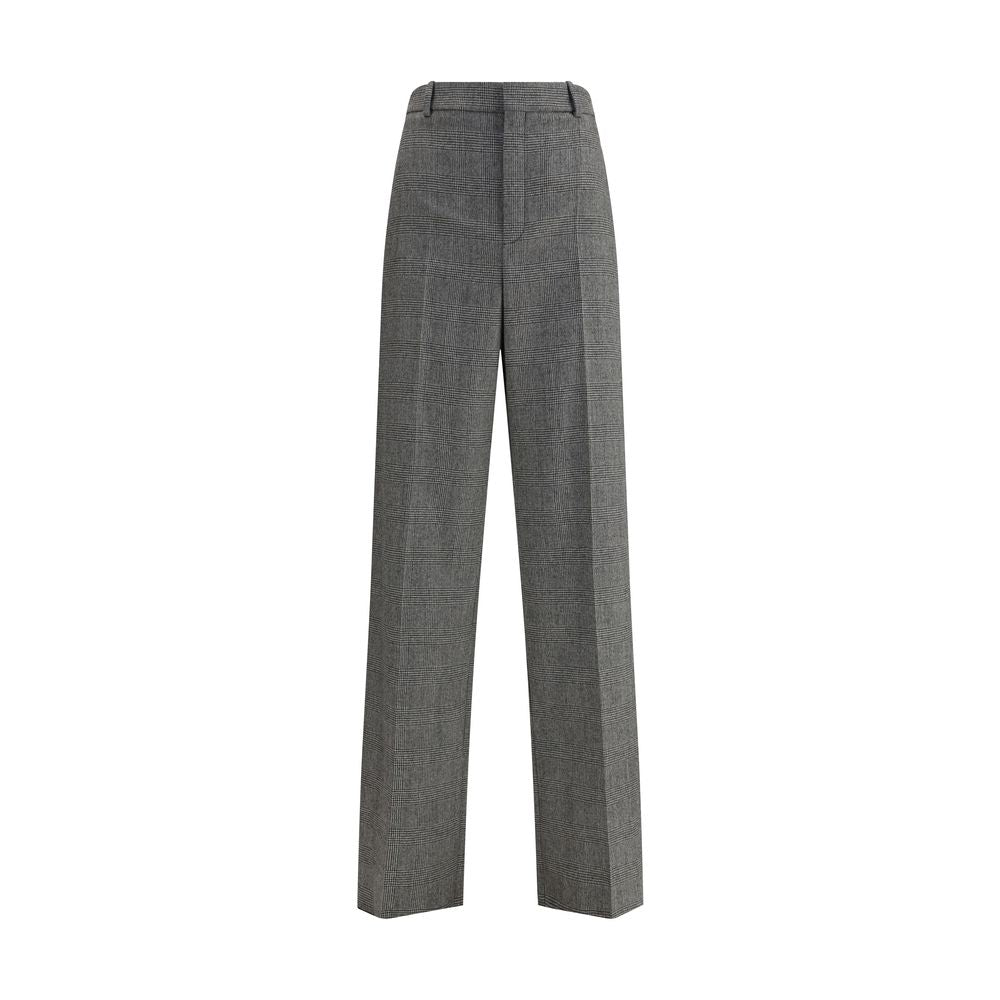 Saint Laurent Prince de Galles Tailored Pants