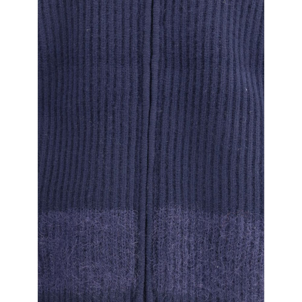 Dsquared² Blue Zip-Up Cardigan for Men