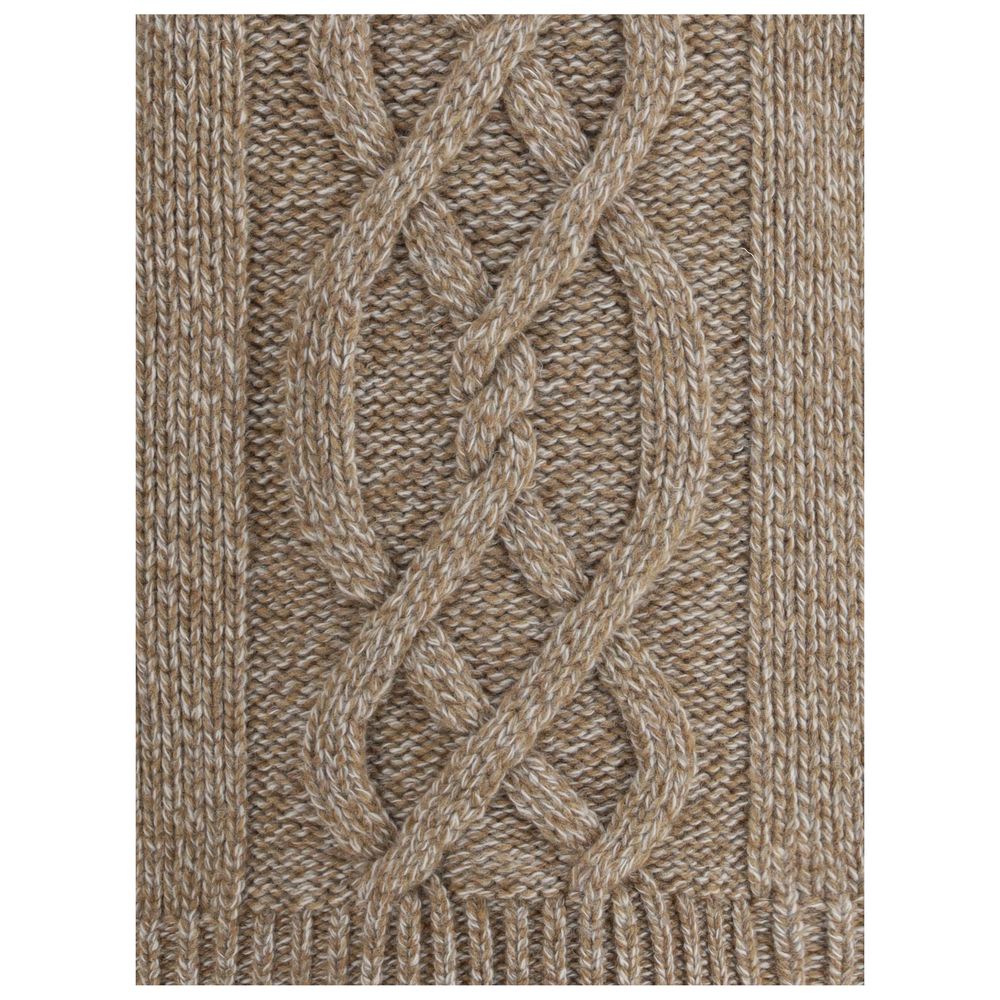 Brooksfield Beige Wool Sweatshirt