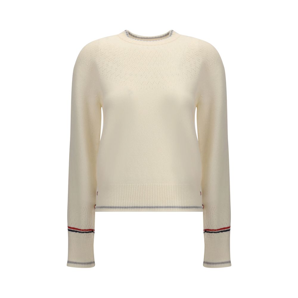 Thom Browne Pointelle Wool Sweater