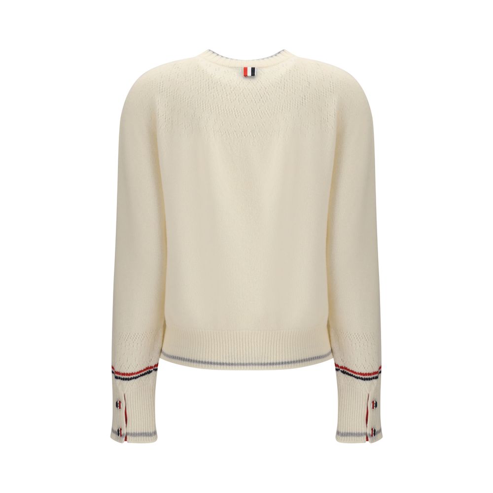 Thom Browne Pointelle Wool Sweater