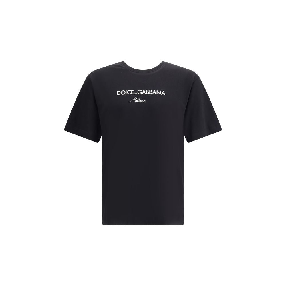 Dolce & Gabbana Black Logo T-Shirt for Men