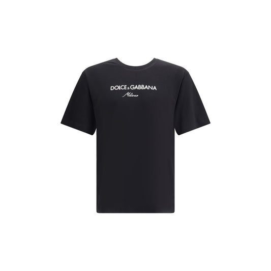Dolce & Gabbana Black Logo T-Shirt for Men