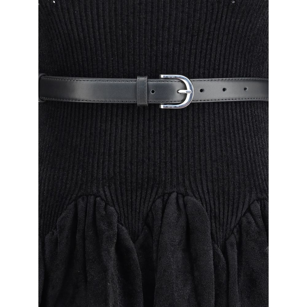 Self-Portrait Chenille Knit Dress