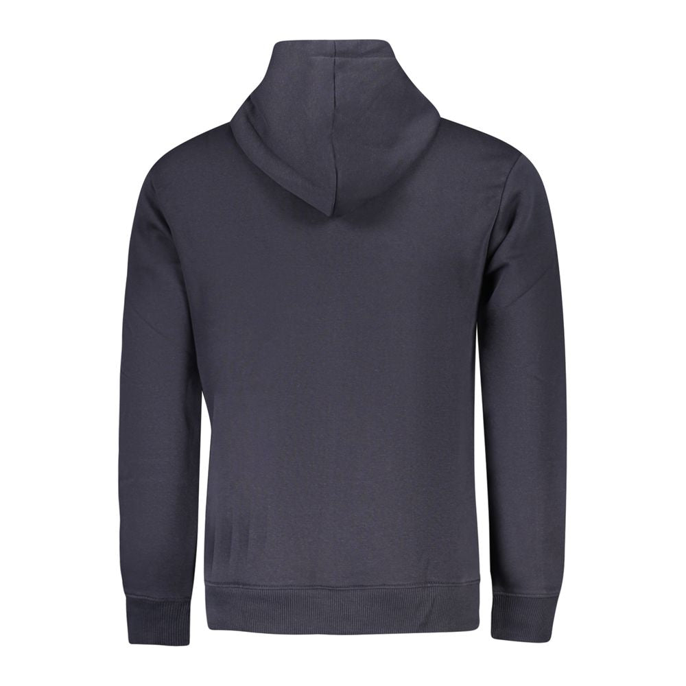 Pepe Jeans Blue Cotton Hooded Sweater for Men