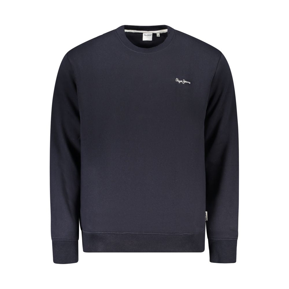 Pepe Jeans Blue Cotton Crew Neck Sweater for Men