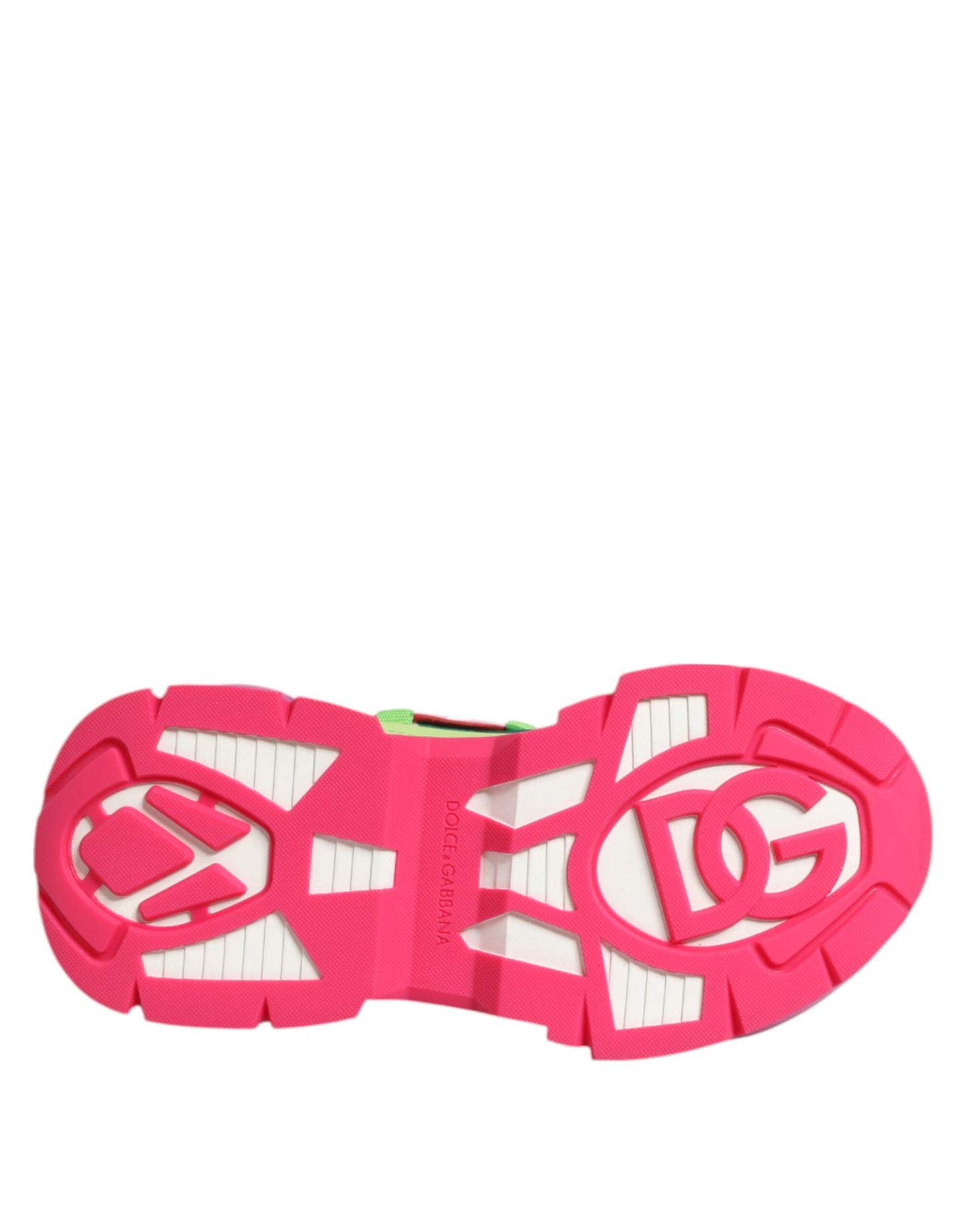 Dolce & Gabbana Multicolor Leather Airmaster Low Top Sneakers