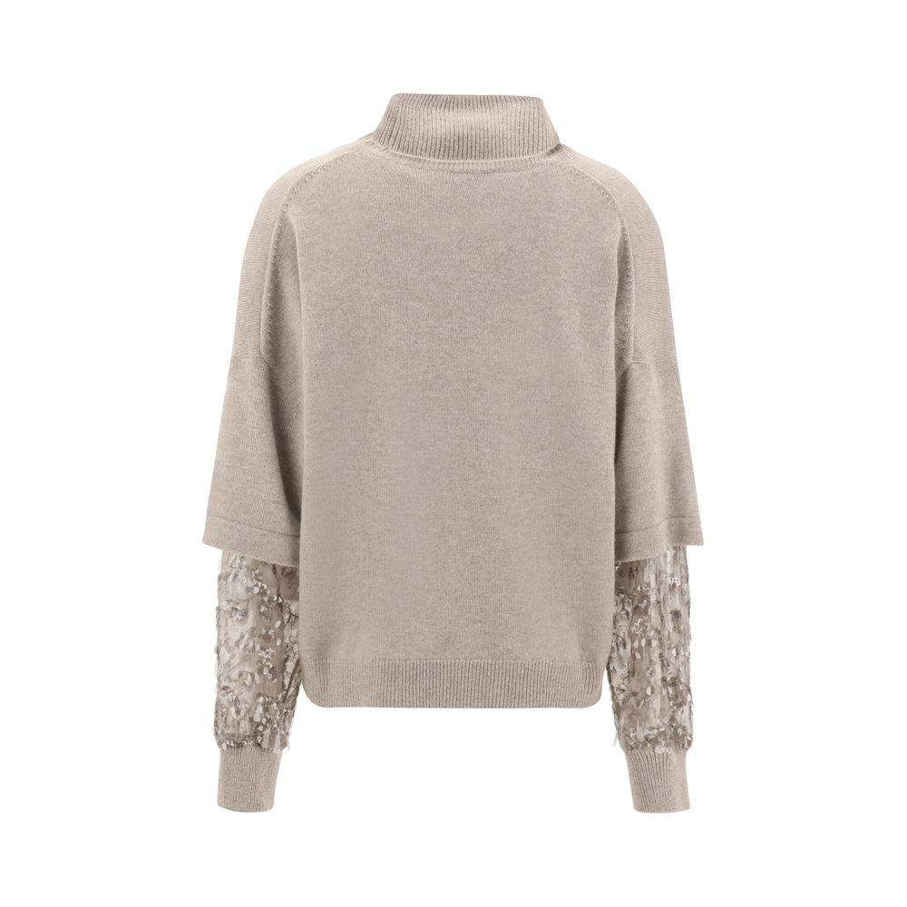 Brunello Cucinelli Cashmere Turtleneck Sweater