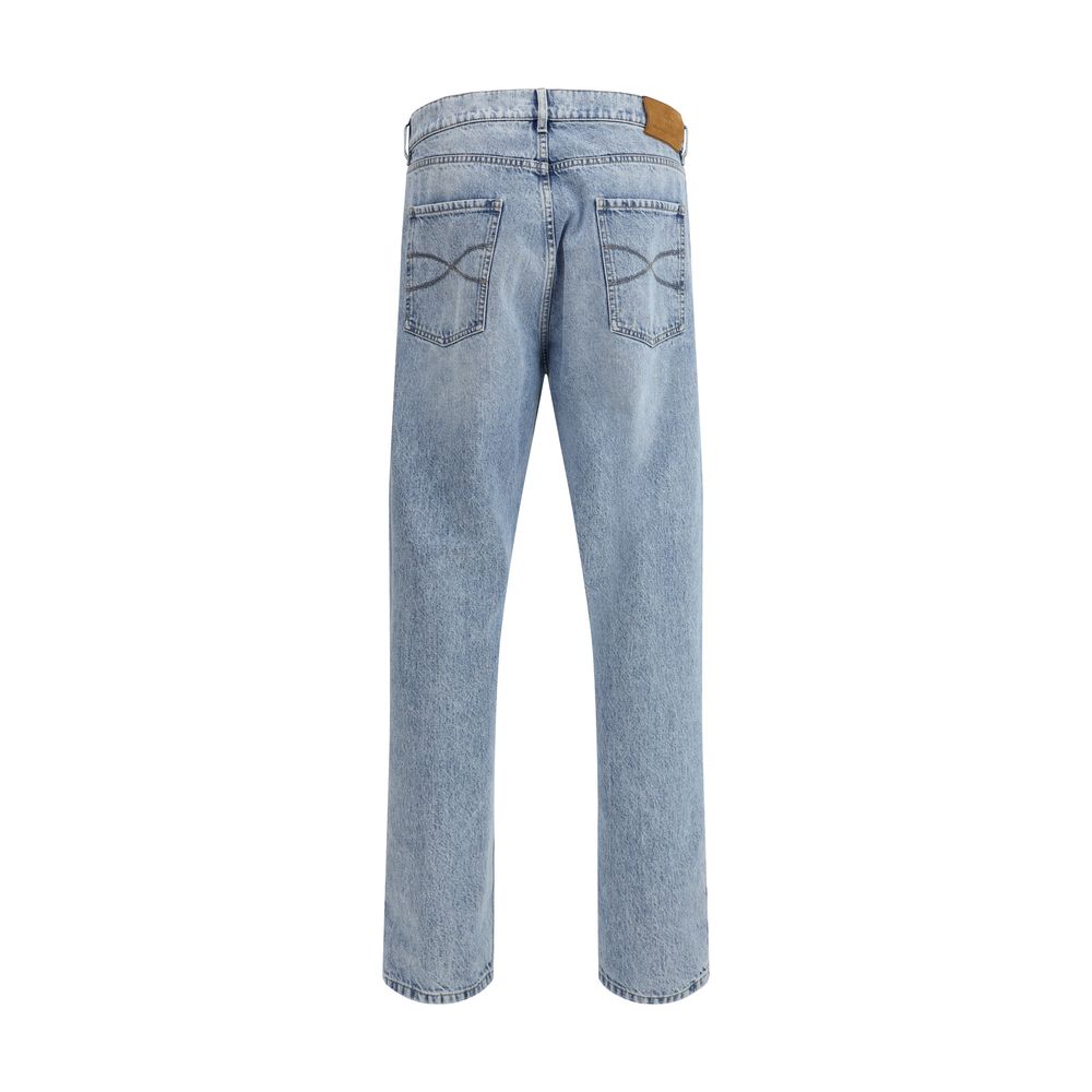 Brunello Cucinelli Straight Jeans - Timeless Luxury Meets Modern Design