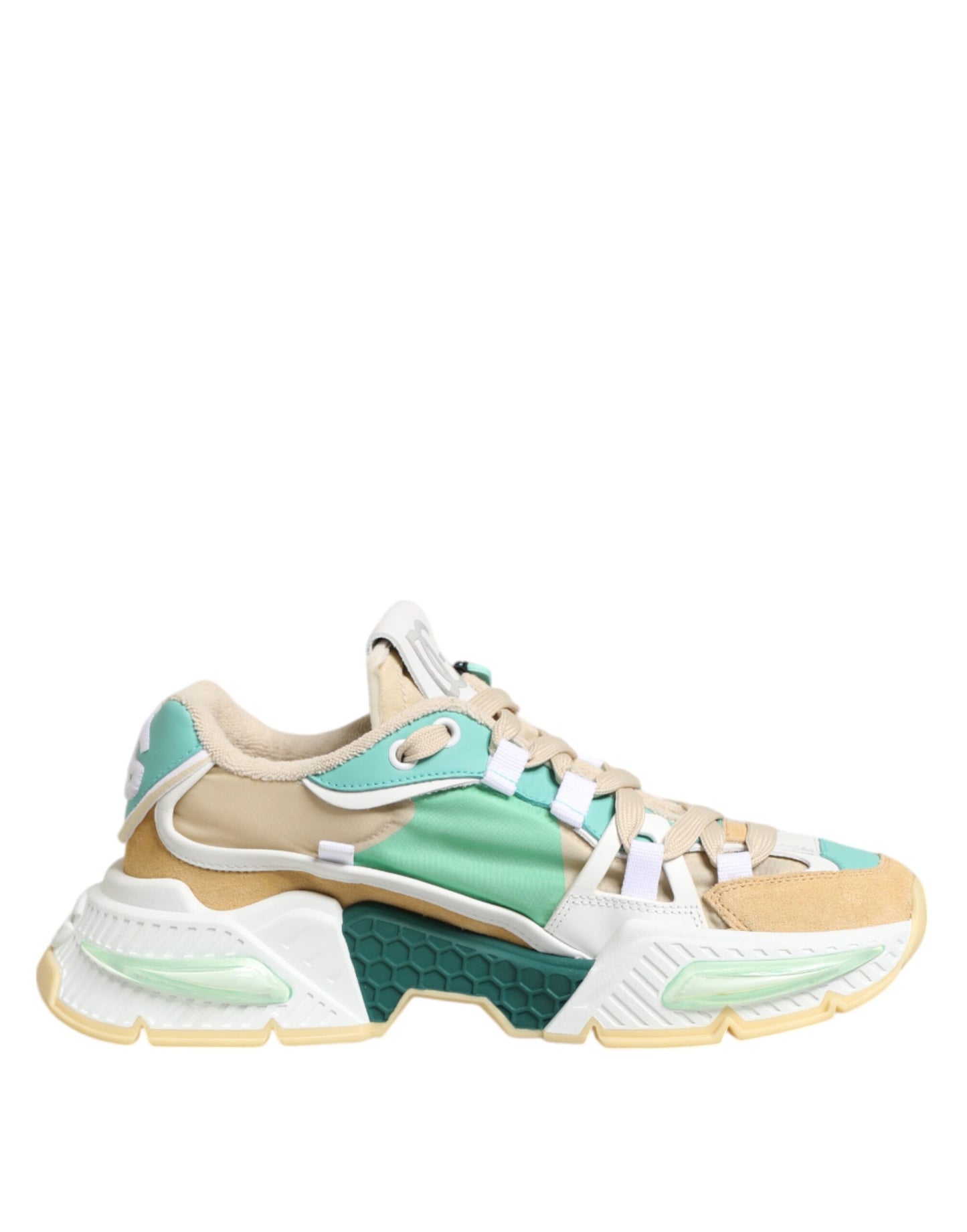 Dolce & Gabbana Multicolor Leather Airmaster Low Top Sneakers