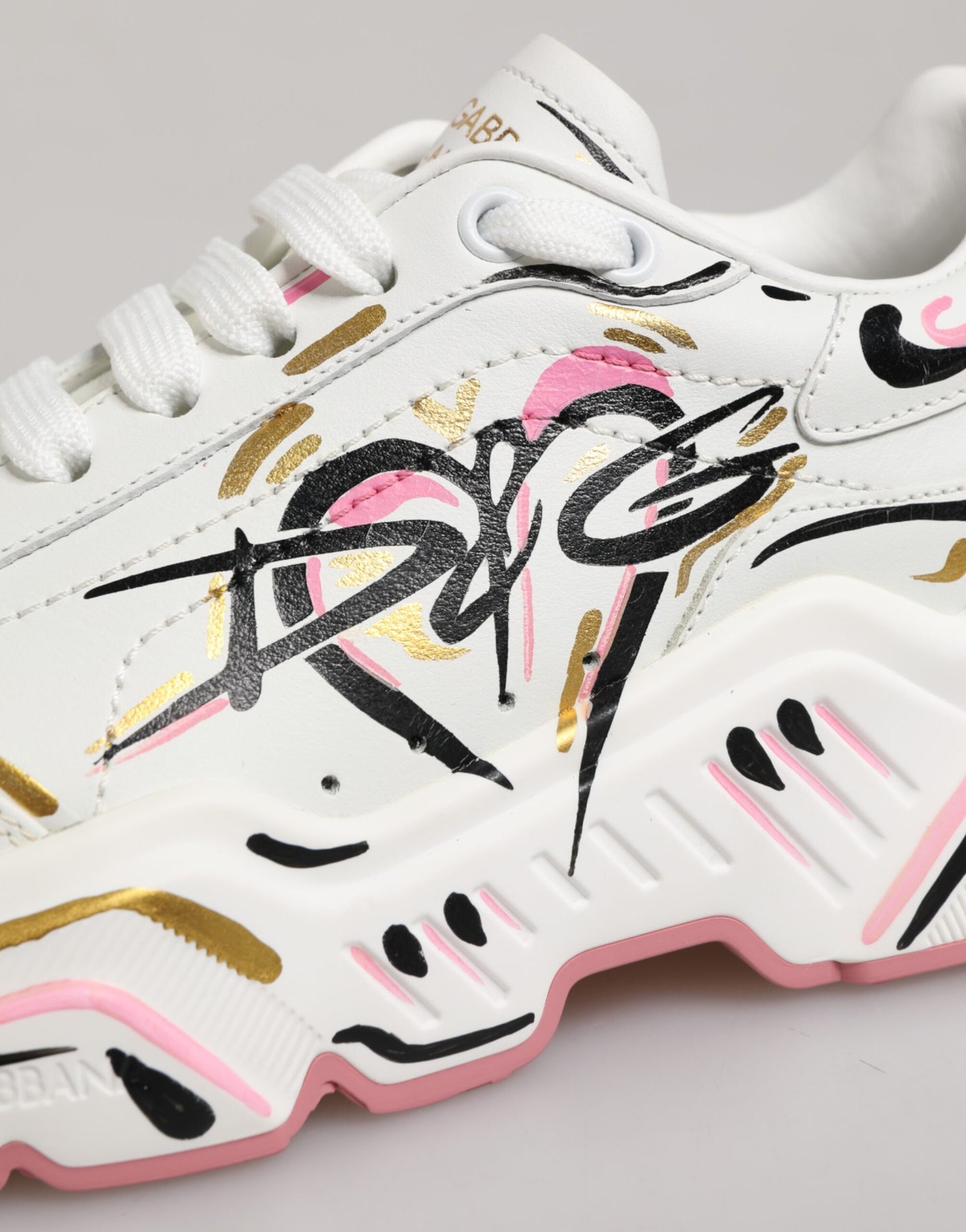 Dolce & Gabbana Multicolor Hand Painted DAYMASTER Sneakers