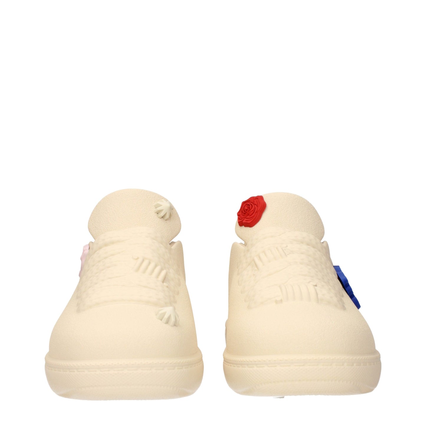 Burberry Beige Cotton Sneakers - Timeless Casual Comfort