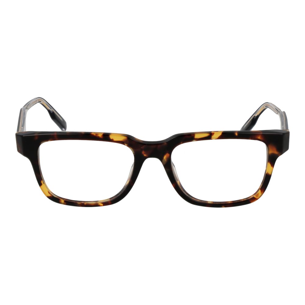 Ermenegildo Zegna Men's Optical Glasses – Brown Rectangle Frame, 52mm