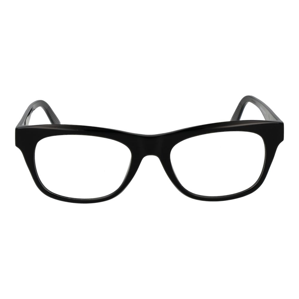 Ermenegildo Zegna Black Men’s Optical Glasses – Full-Rim Frame