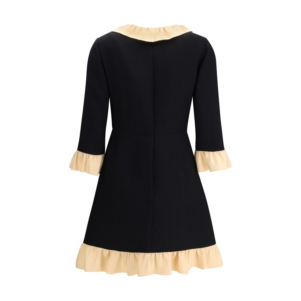 Valentino Wool and Silk Short Dress