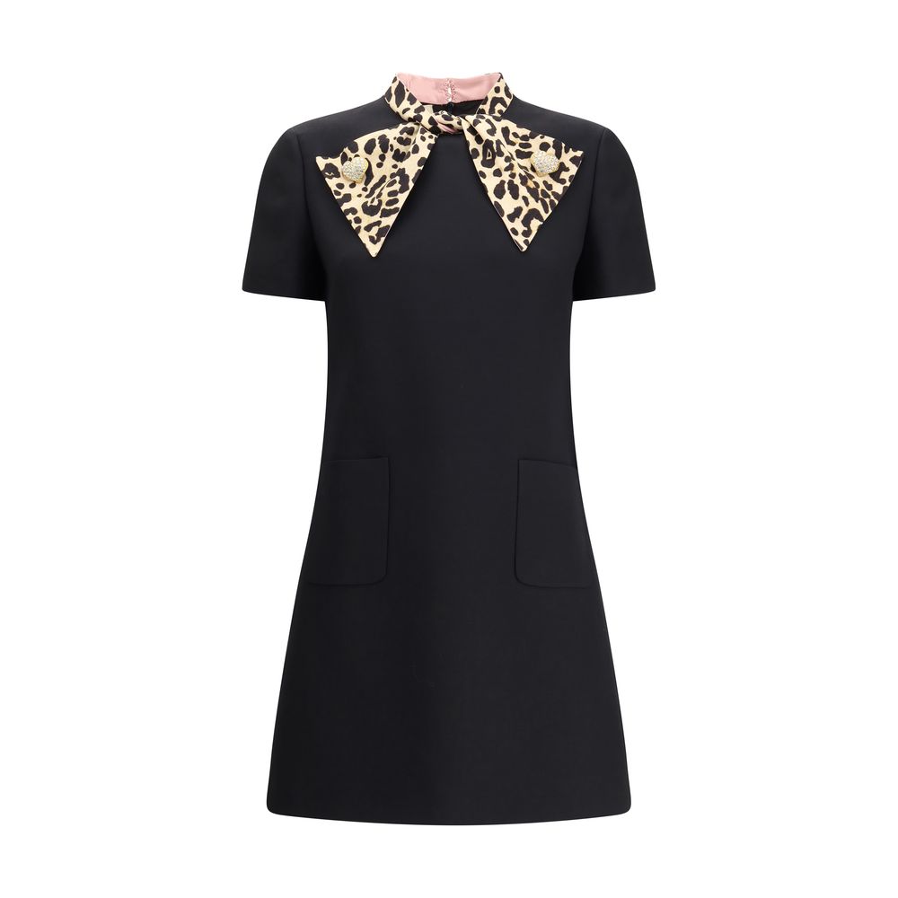 Valentino Crepe Couture Short Dress