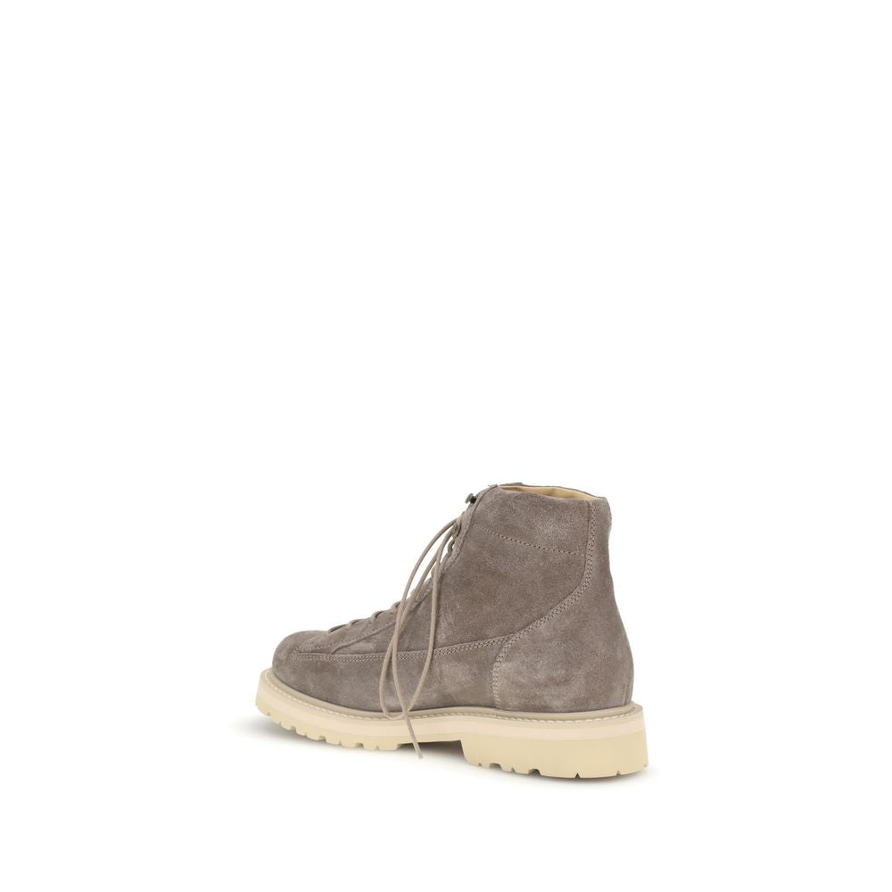 Brunello Cucinelli Suede Ankle Boots - Elegant Mountain Style