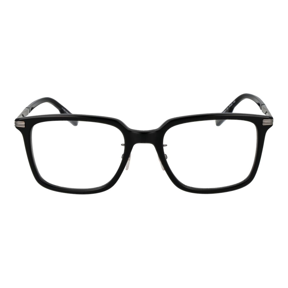 Ermenegildo Zegna Men’s Optical Glasses – Black Square Frame, 54mm