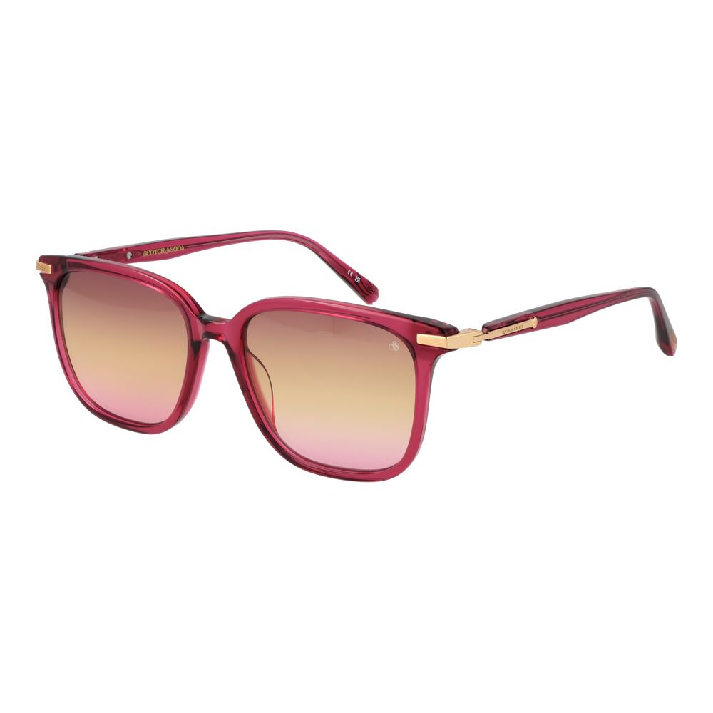Scotch & Soda Pink Women’s Designer Sunglasses – 54mm