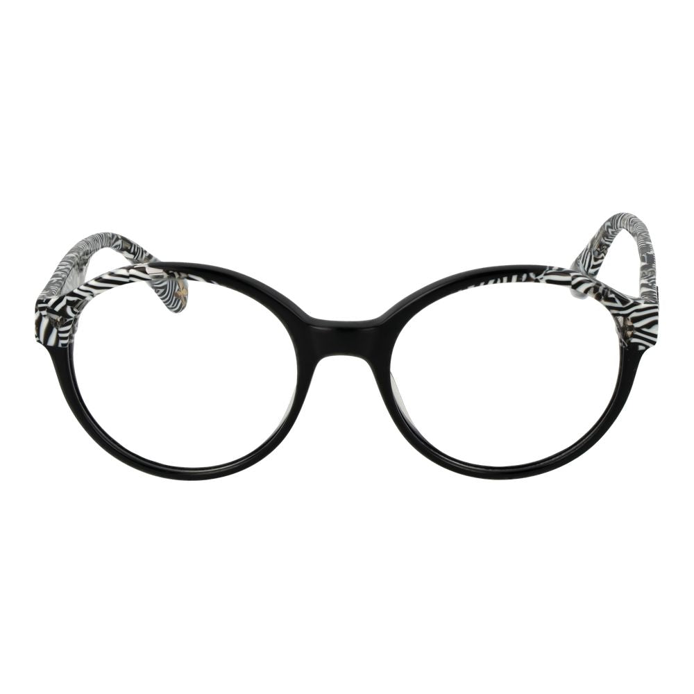 Christian Lacroix Women’s Optical Frames – Black Round Style