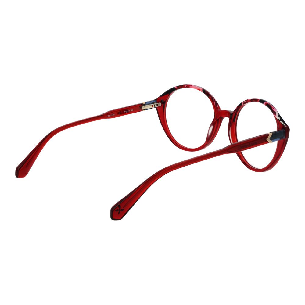 Christian Lacroix Women's Optical Glasses – Red Full-Rim Frame, 51mm