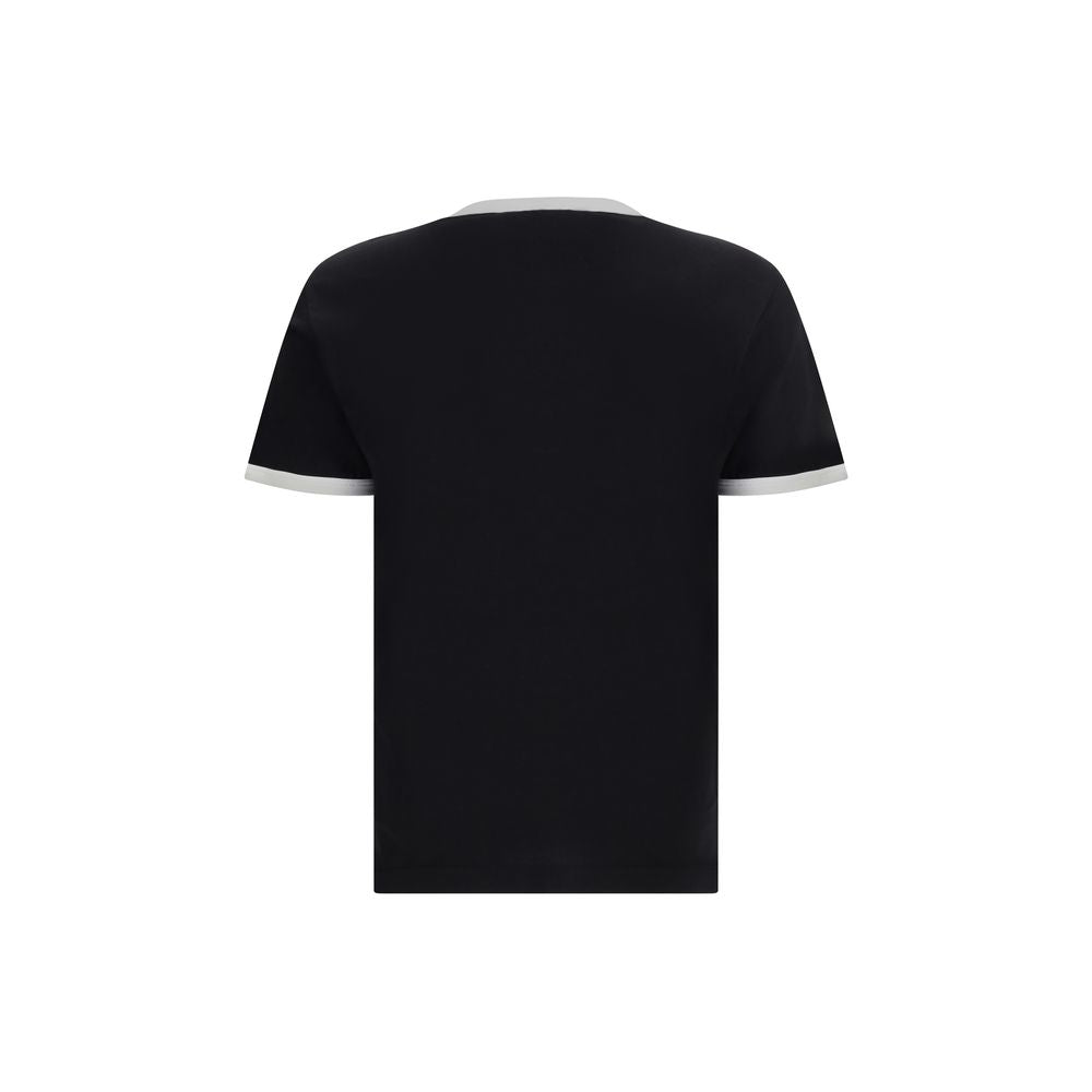 Dolce & Gabbana Black Logo Cotton T-Shirt for Men