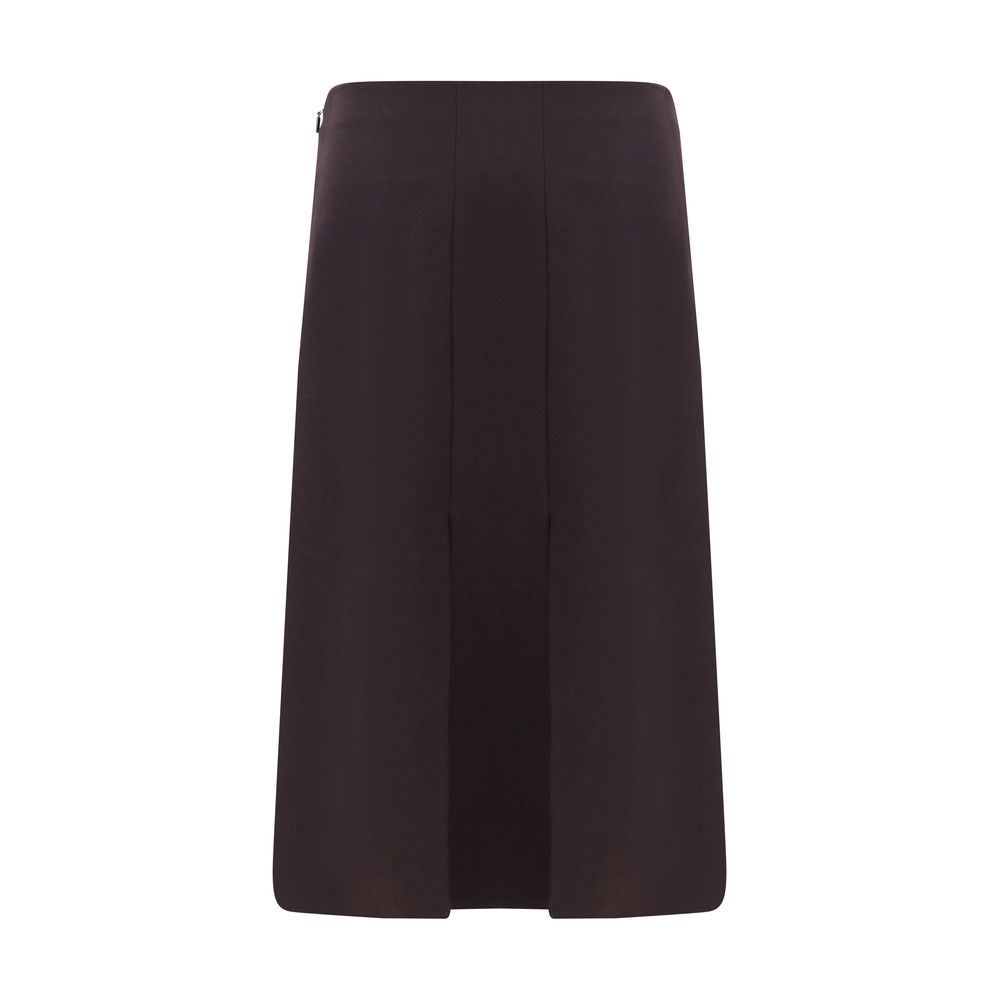 Fendi Wool Midi Skirt