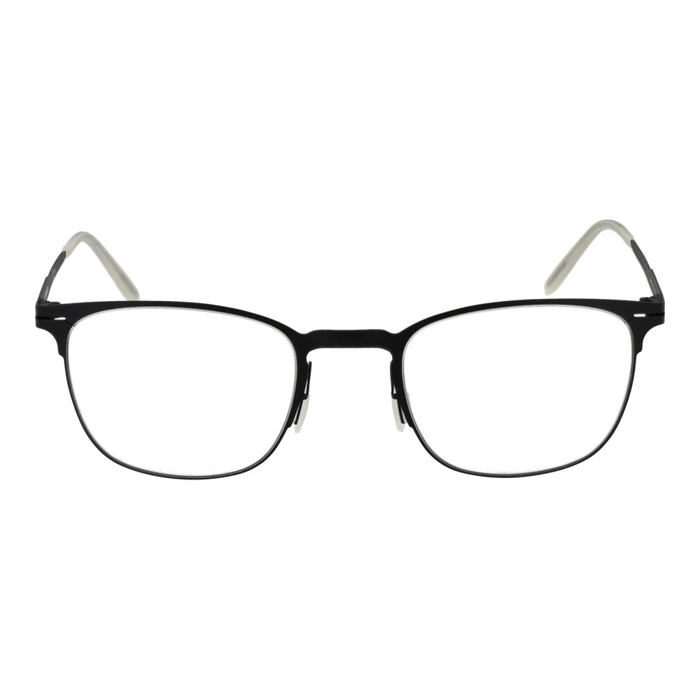 Carrera Black Men's Optical Glasses – Square Half-Rim Frame