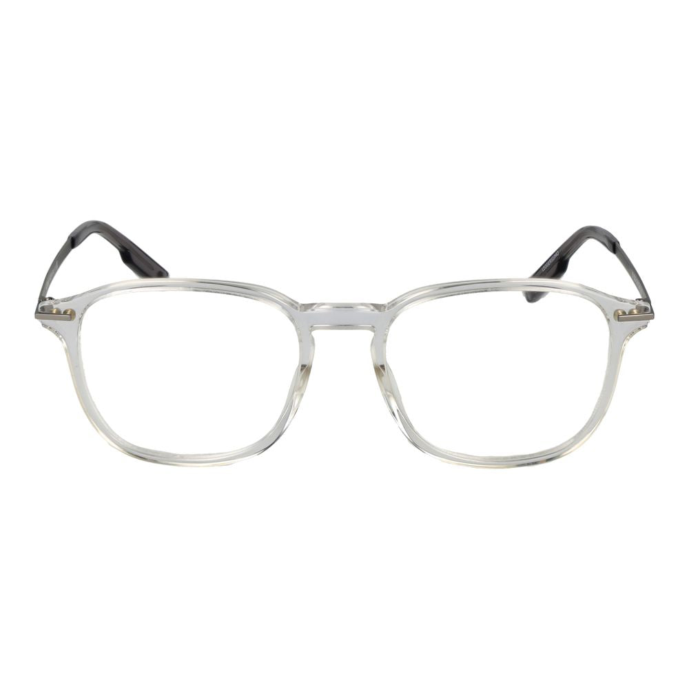 Ermenegildo Zegna Transparent Men’s Optical Frames – Panto Style