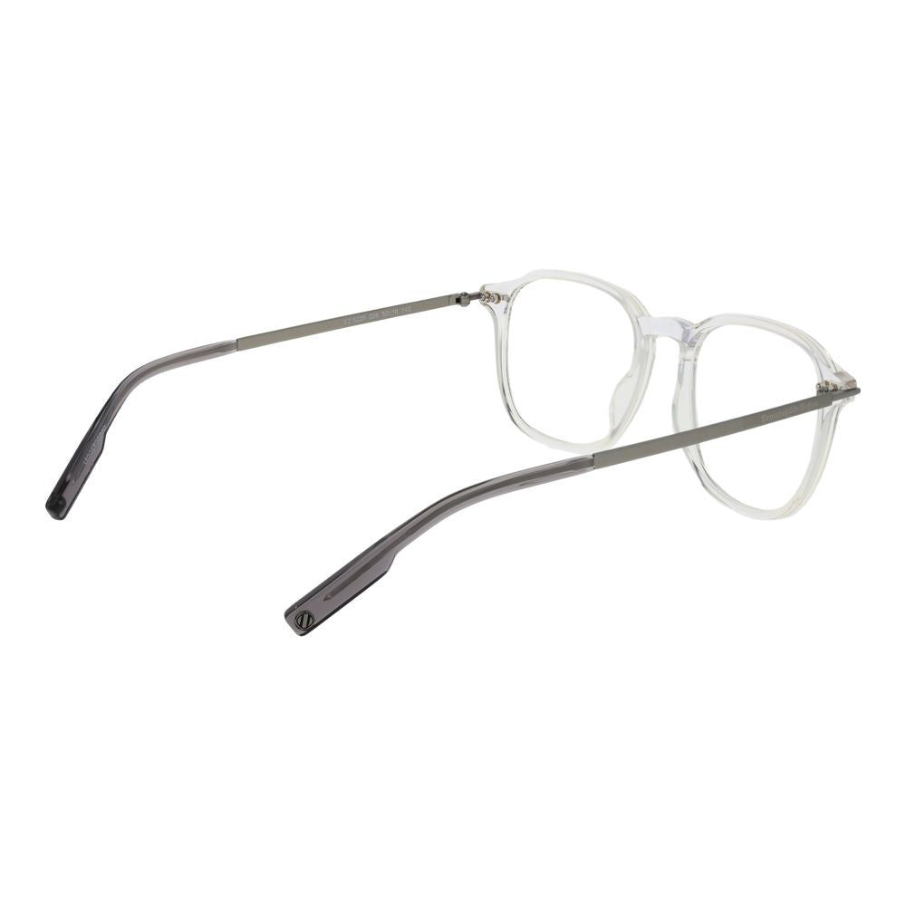 Ermenegildo Zegna Transparent Men’s Optical Frames – Panto Style