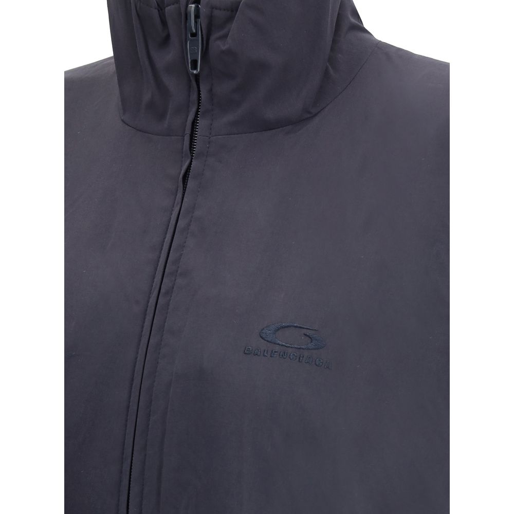 Balenciaga Black Track-Top Jacket
