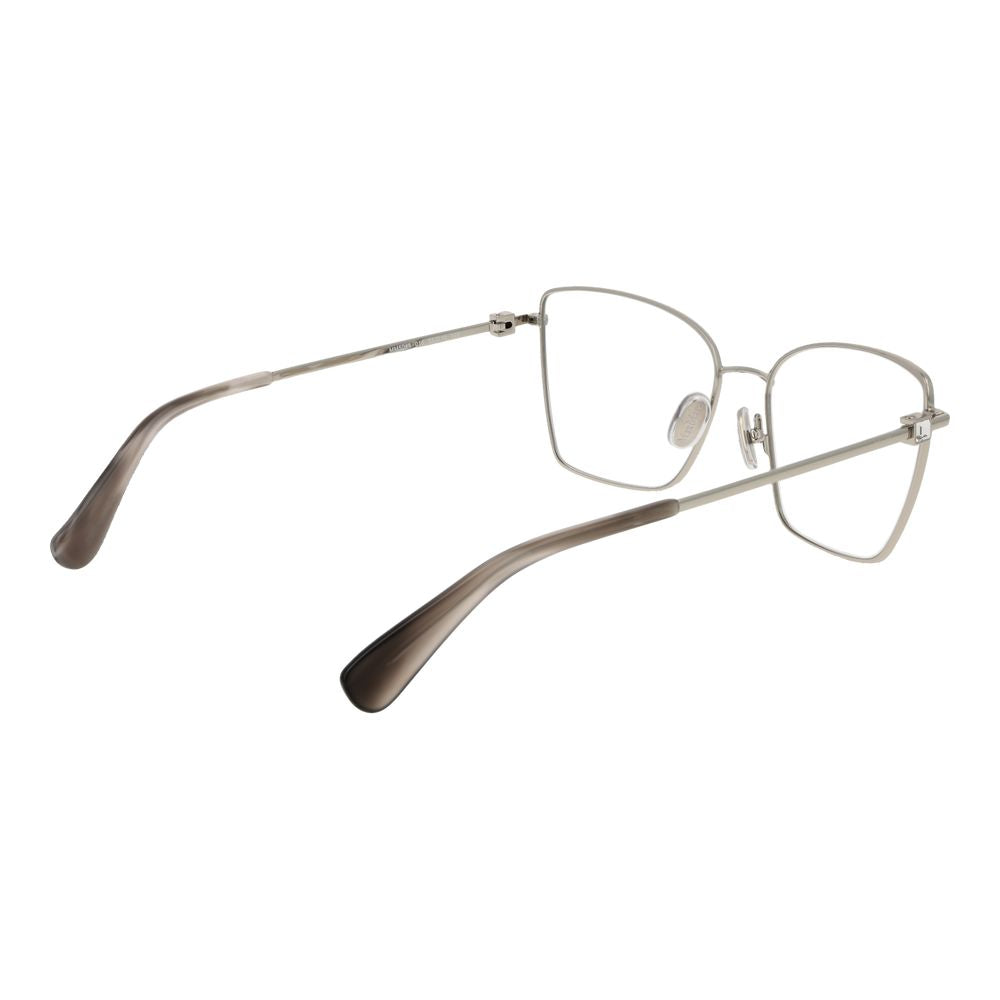 Max Mara Women’s Optical Glasses – Silver Butterfly Frame, 55mm