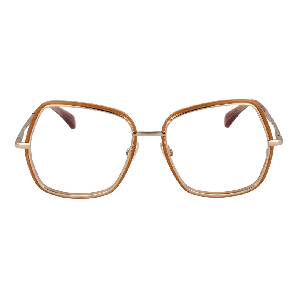 Max Mara Gold Women’s Optical Glasses – Full-Rim Frame, 55mm