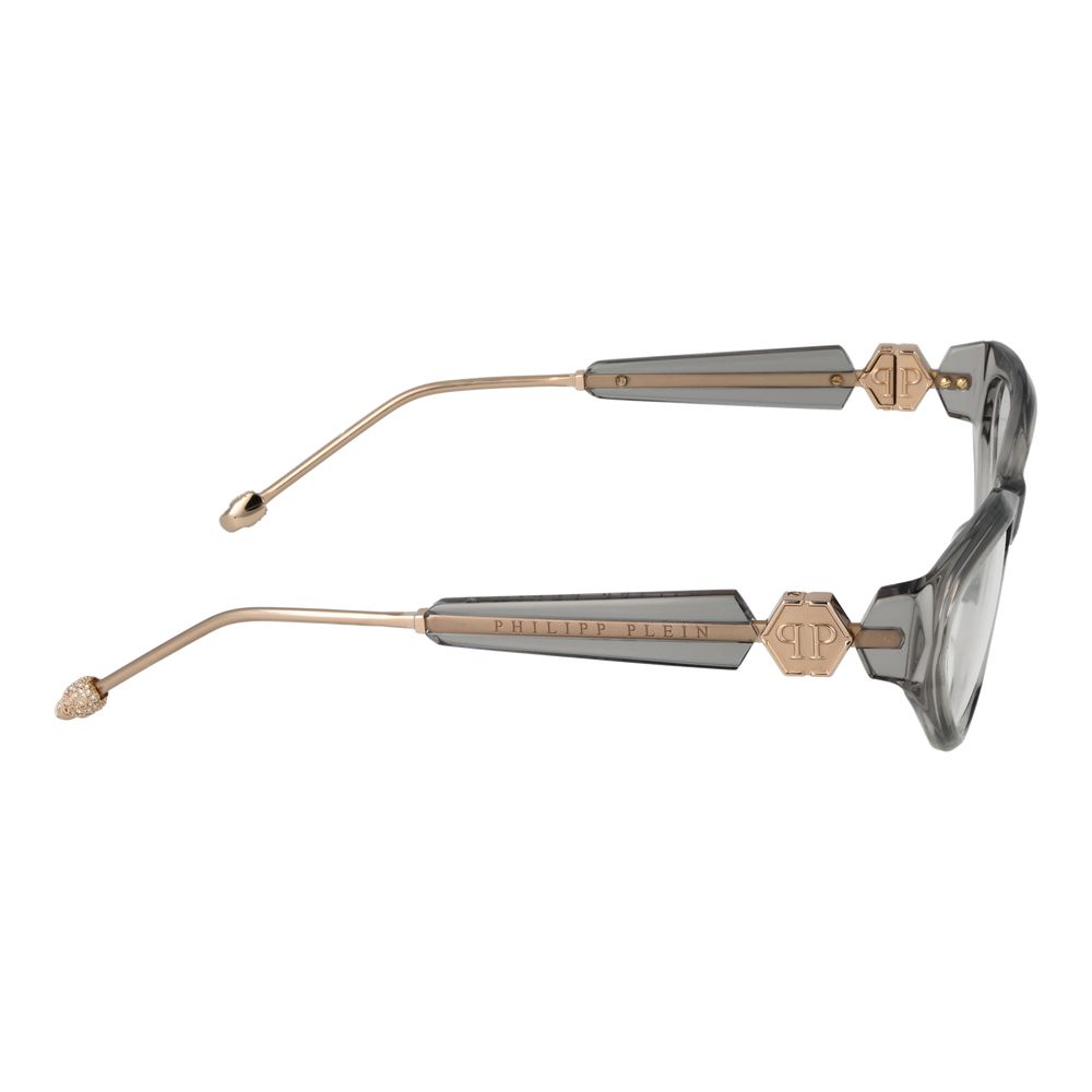 Philipp Plein Women’s Transparent Optical Frames – Cat Eye Design