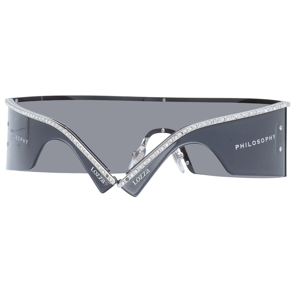 Lozza Gray Women’s Designer Sunglasses – Full-Rim, UV Protection