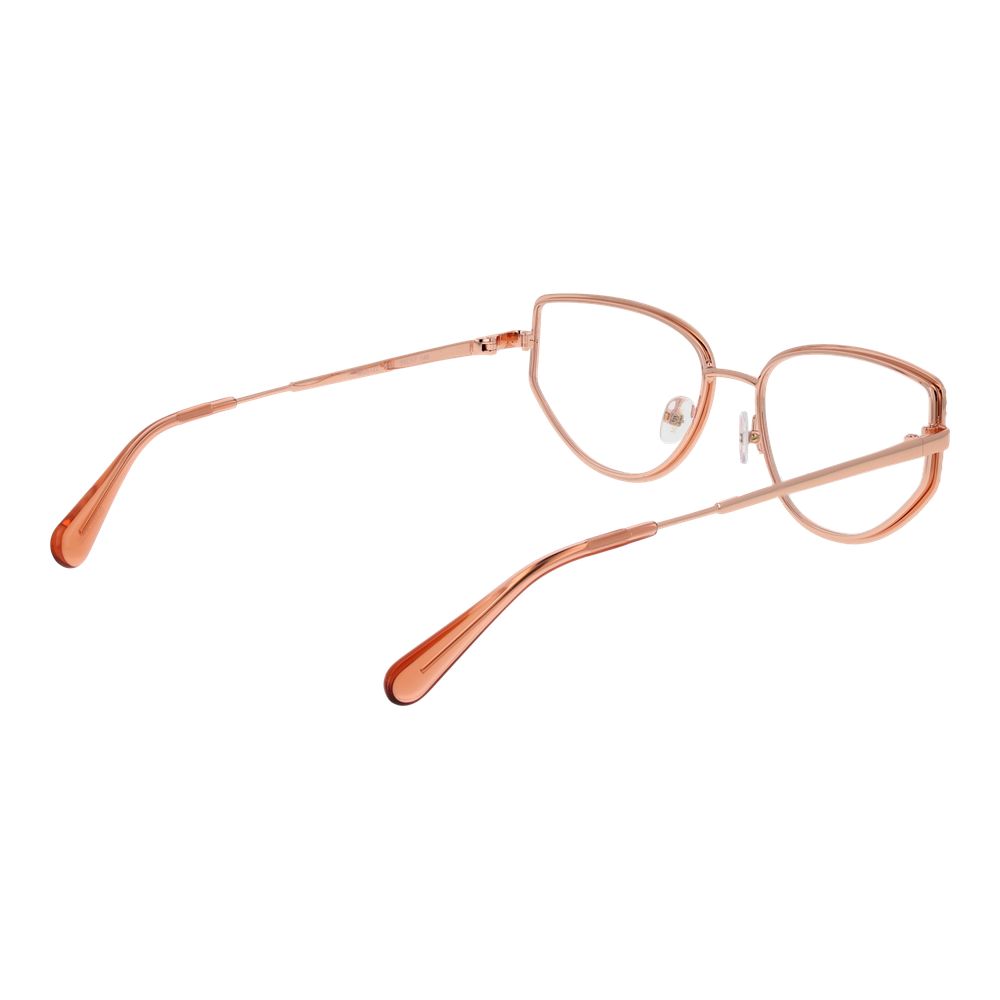Max & Co Women's Optical Glasses – Rose Gold Cat Eye Frame, 55mm