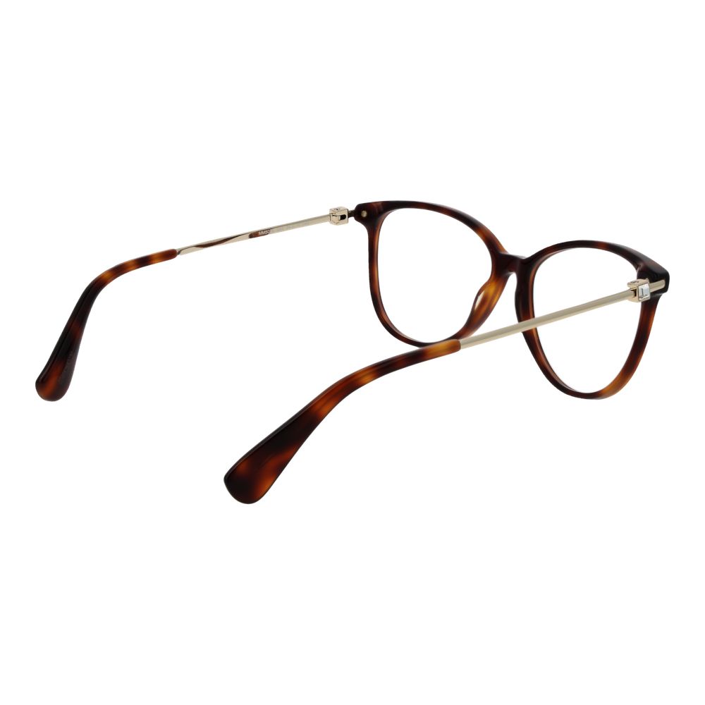 Max Mara Women’s Optical Glasses – Brown Panto Frame