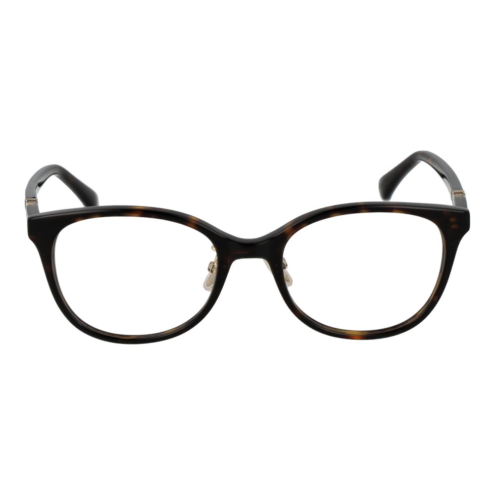 Max Mara Women’s Optical Frames – Brown Round Frame, 49mm