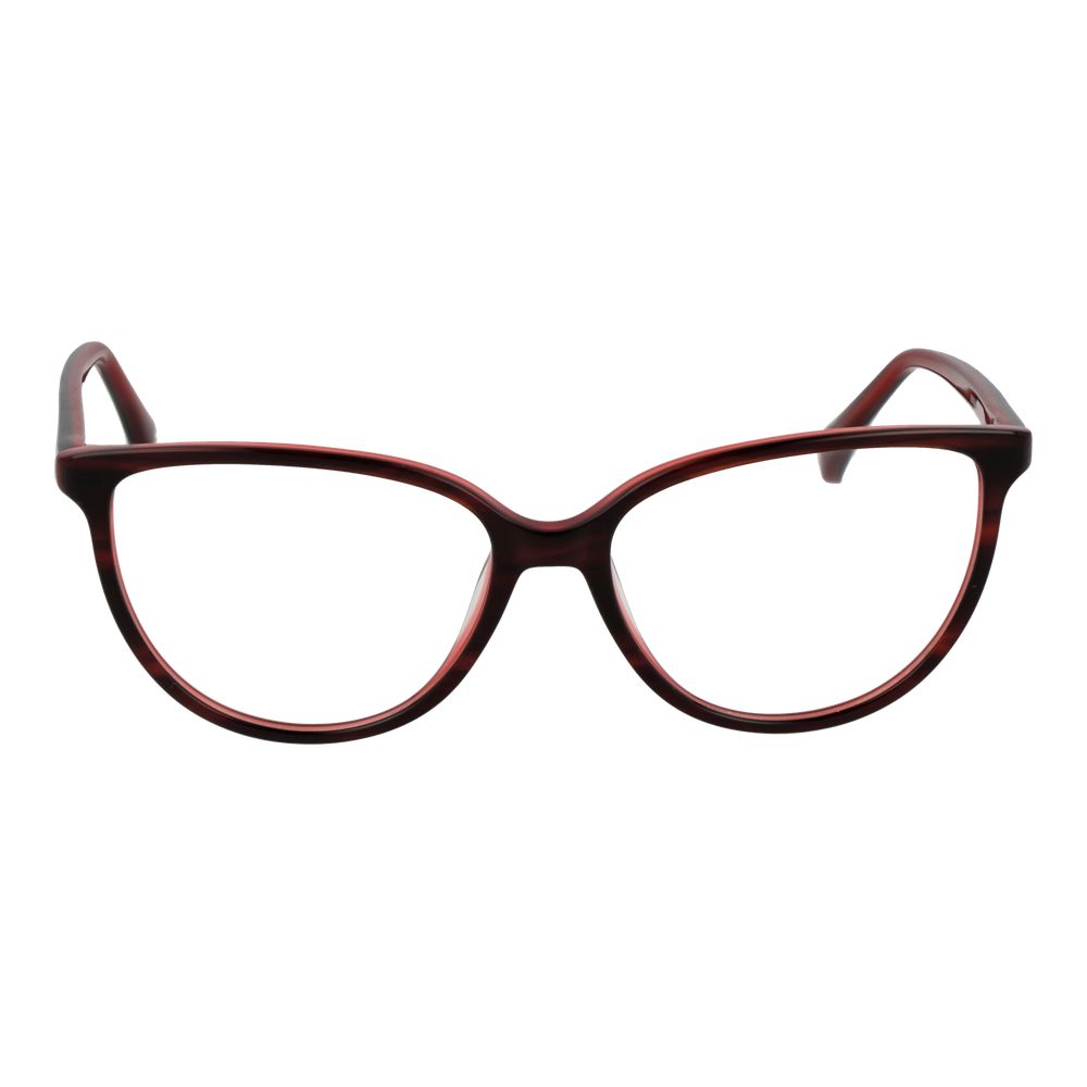 Max Mara Women’s Optical Glasses – Burgundy Cat Eye Frame, 54mm