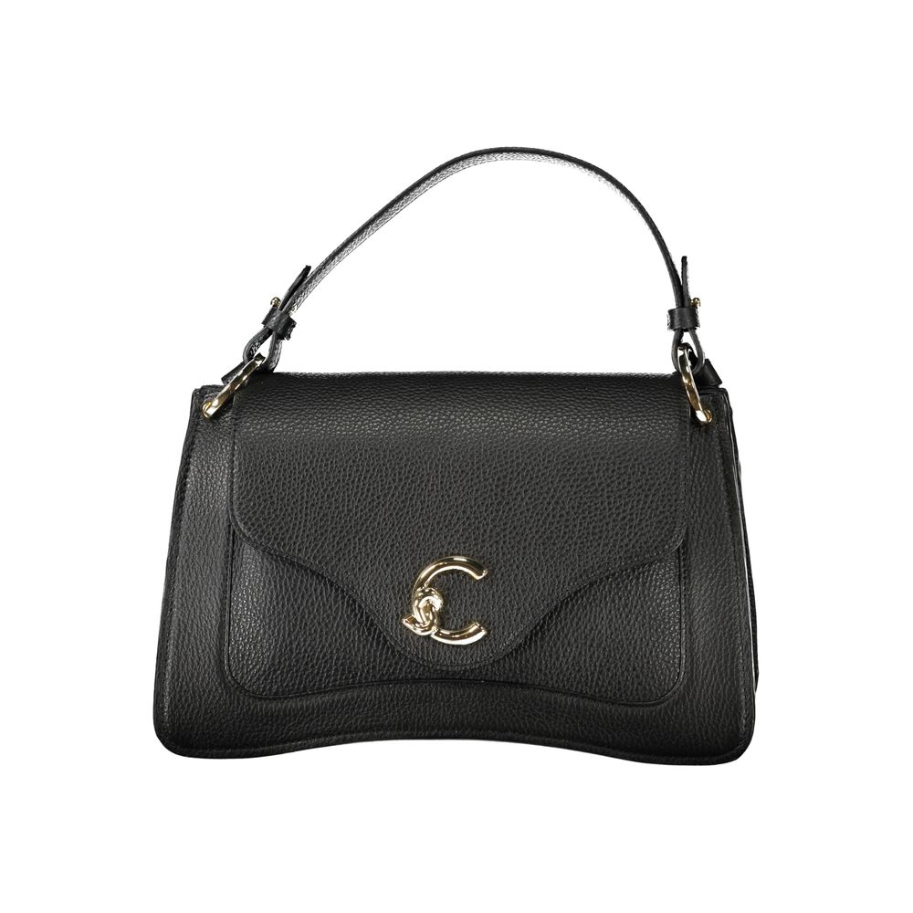 Coccinelle Black Leather C-Me Handbag