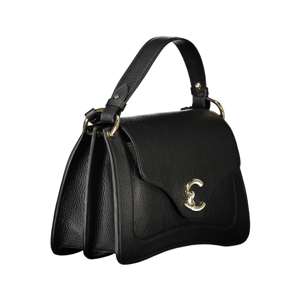Coccinelle Black Leather C-Me Handbag